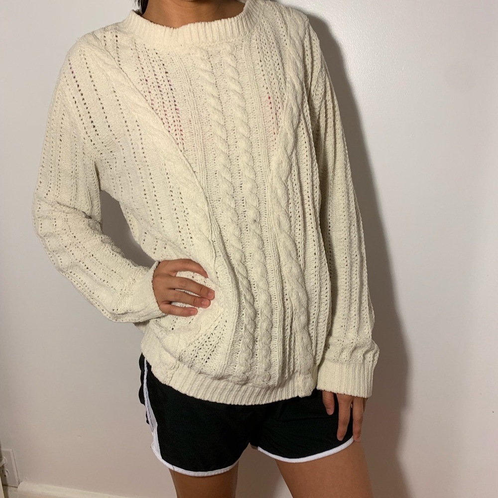 Ivory Knit Sweater - Picture 2 of 2